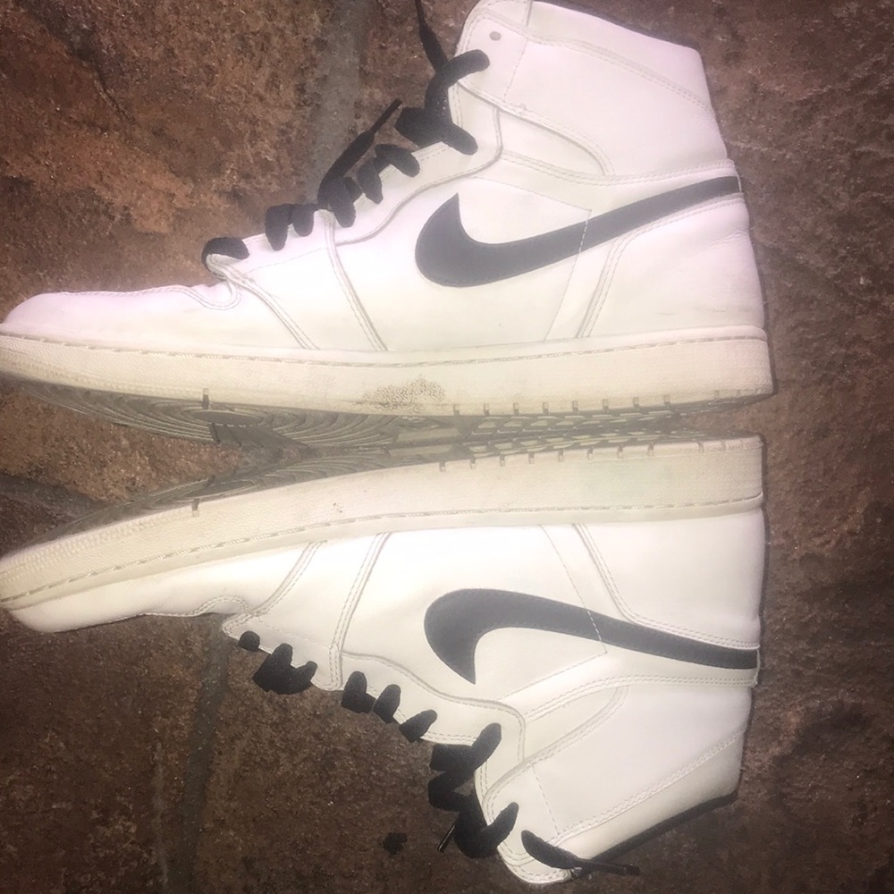 Retro Jordan 1 White Black